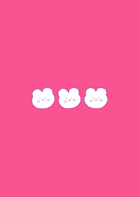 simple rabbit : pink (pink1)