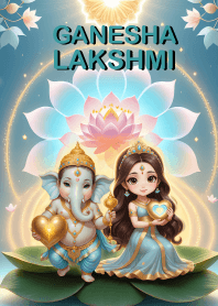 Ganesha, Lakshmi, wealth,gold (JP)