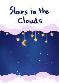 stars in the clouds