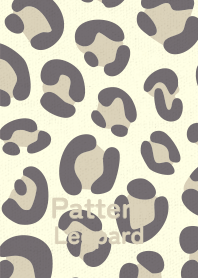 Pattern Leopard Steel gray