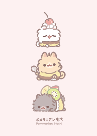 Pomeranian Mochi -fruits-