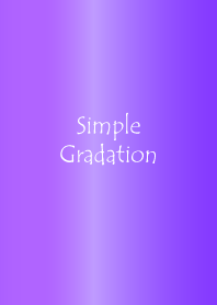 Simple Gradation -GlossyPurple 13-