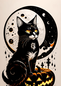 halloween cat 7E907F