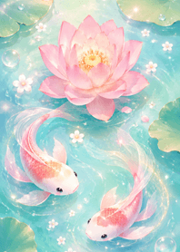 Lucky Lotus Koi 009!