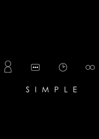 シンプル（ブラック）Ver.3