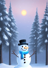 Winter snowman 139019