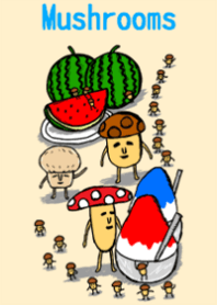 Unrealistic mushroom theme SummerVersion