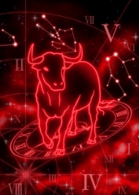 12星座 牡牛座-赤色の時間の世界-