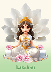 Lakshmi, prosperous business, wealth.