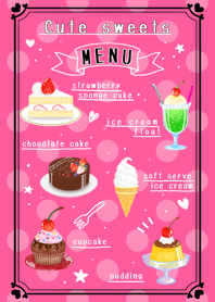 Cute sweets! -pink-