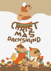 You are my Christmas Dachshund