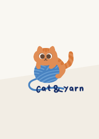 Cat & Yarn