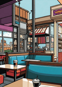 Cozy Coffee shop b0561e