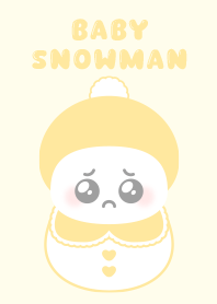 snowman baby [yellow]