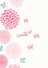 butterfly flower leaf pretty8 from Japan