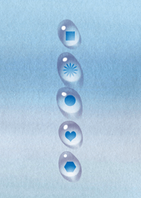simple water color_blue