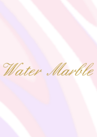 ウォーターマーブル柄