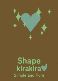 kirakira heart green bud