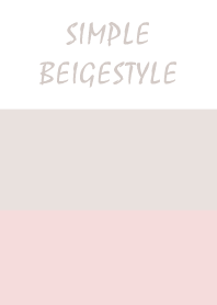 BEIGE STYLE -1-
