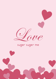 ラブ運UPなピンクハート - suger suger me