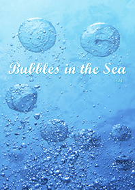 Bubbles in the Sea from Japan