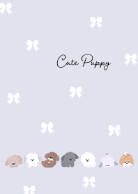 purple Simple Ribbon Dog 05_2