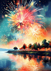 Beautiful Fireworks Theme#4