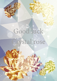 Beige Blue : Good Luck! Crystal Rose