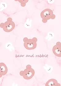 Bear, Rabbit and Marble pink11_2