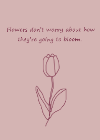 -art tulip-(pink beige)