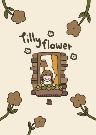tilly flower : log