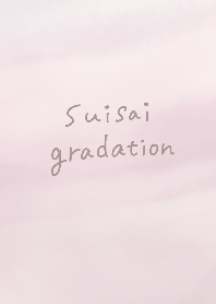 Watercolor simple dull pink gradation