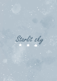 Starlit sky gray