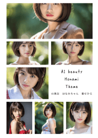 AI beauty Honami Theme English