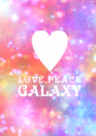 Love and peace,galaxy