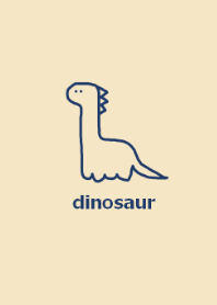dinosaur (navybeige)