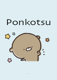 Light Blue : Honorific Bear Ponkotsu