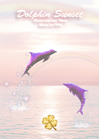 運気上昇 夏の海とイルカ 10