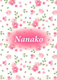 ななこ専用♪Flower-pinkピンクの花柄