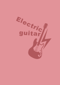Electricguitar Old rose