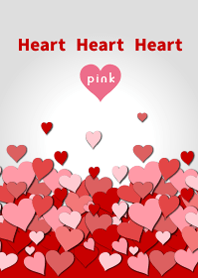 Heart Heart Heart pink