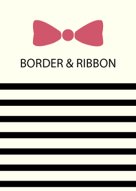 Black Border & Pink Ribbon 17