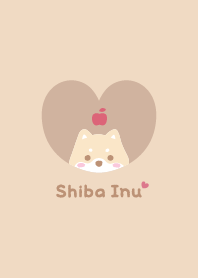 Shiba Inu2 Apple - OrangeYellow