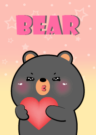 Love So Cute Black Bear Theme