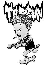 We are top gun skateboard 002 white