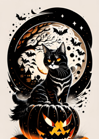 浮世絵万聖節猫 E30eD3