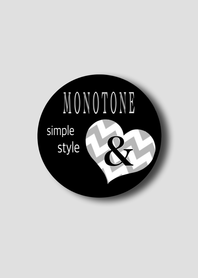 simple monotone!