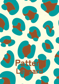Pattern Leopard Peacock Blue