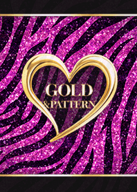 Gold Heart - Zebra  - 02 F-08