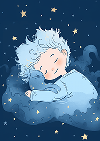 어린왕자 > 고양이의 수면 ❤ 오션 블루